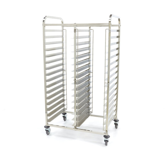 Maxima Tray Trolley - Bakerynorm - Fits 32 x Trays (60 x 40cm) - excl Trays - RVSVoordeel