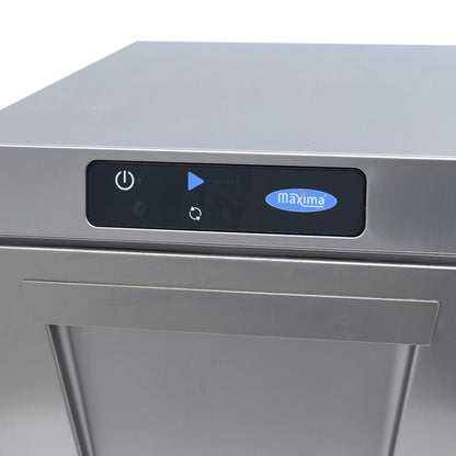 Maxima Undercounter Dishwasher 40 x 40cm - with Drain, Rinse Aid and Soap Pump - Digital Display - 230V - RVSVoordeel