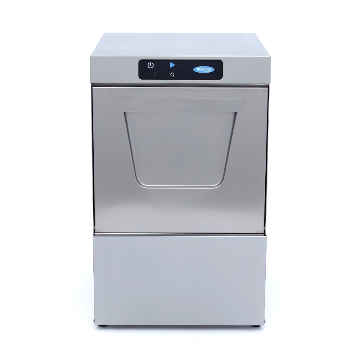 Maxima Undercounter Dishwasher 40 x 40cm - with Drain, Rinse Aid and Soap Pump - Digital Display - 230V - RVSVoordeel