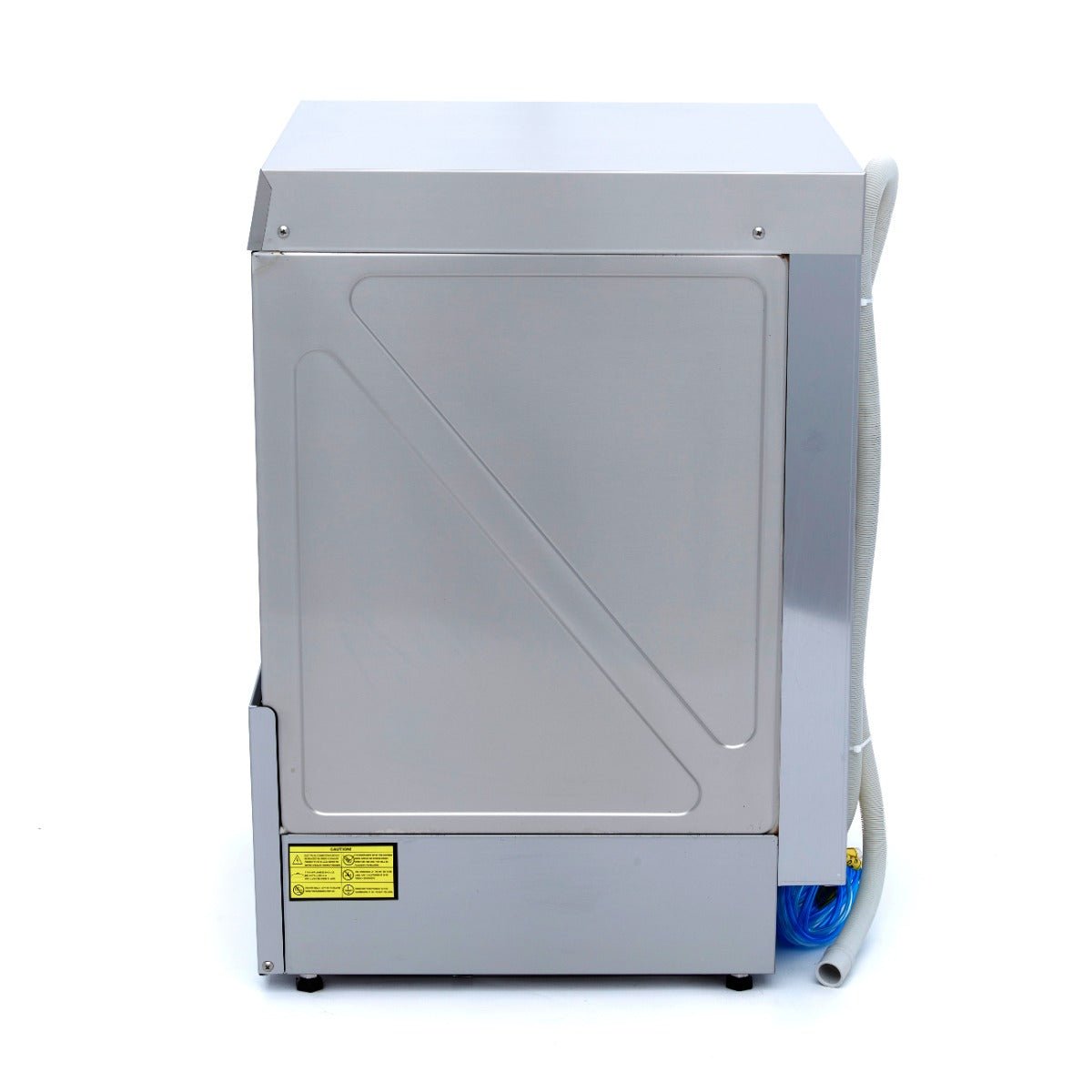 Maxima Undercounter Dishwasher 40 x 40cm - with Drain, Rinse Aid and Soap Pump - Digital Display - 230V - RVSVoordeel