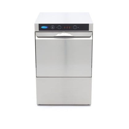 Maxima Undercounter Dishwasher 40 x 40cm - with Drain, Rinse Aid and Soap Pumps - 230V - RVSVoordeel