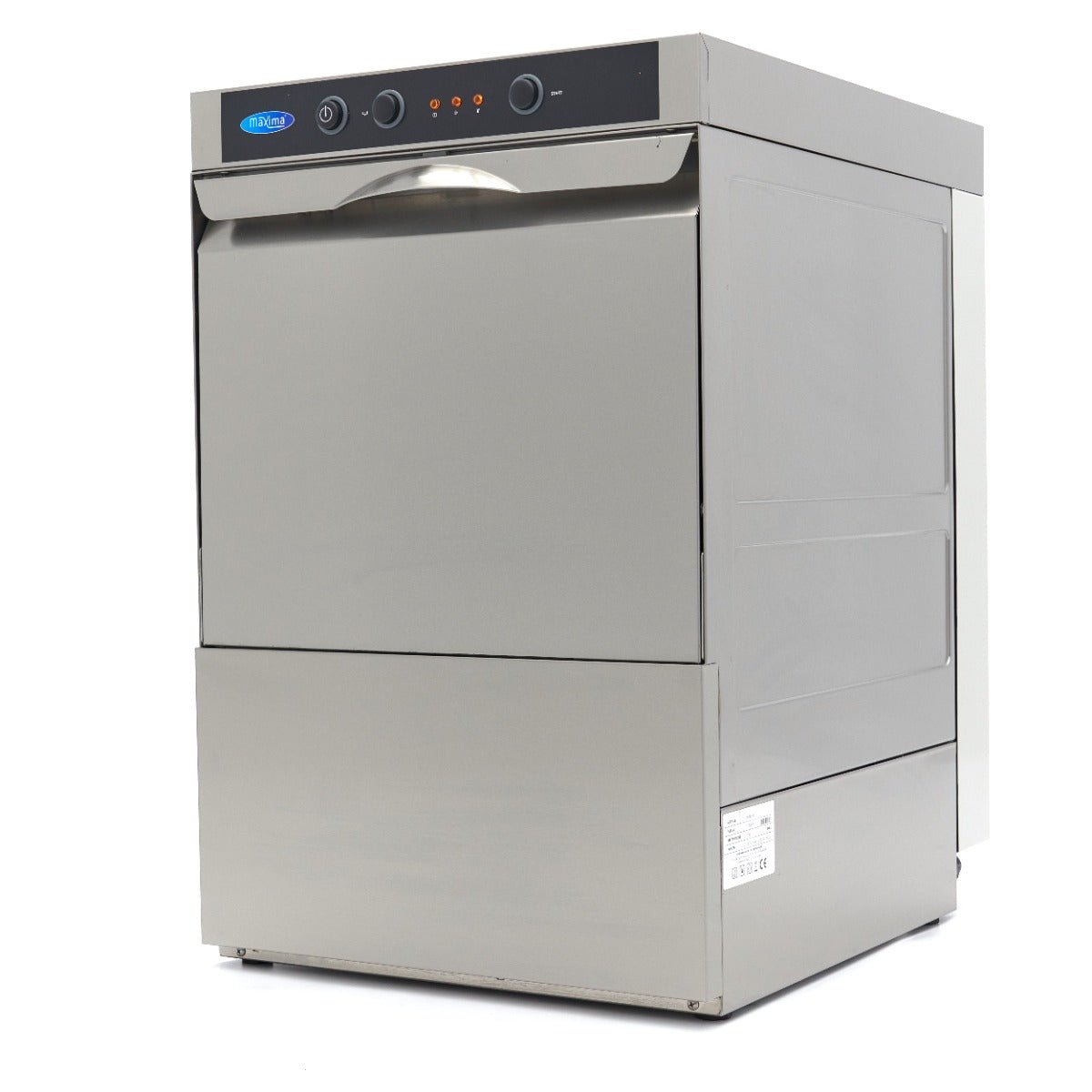 Maxima Undercounter Dishwasher 40 x 40cm - with Drain, Rinse Aid and Soap Pumps - 230V - RVSVoordeel