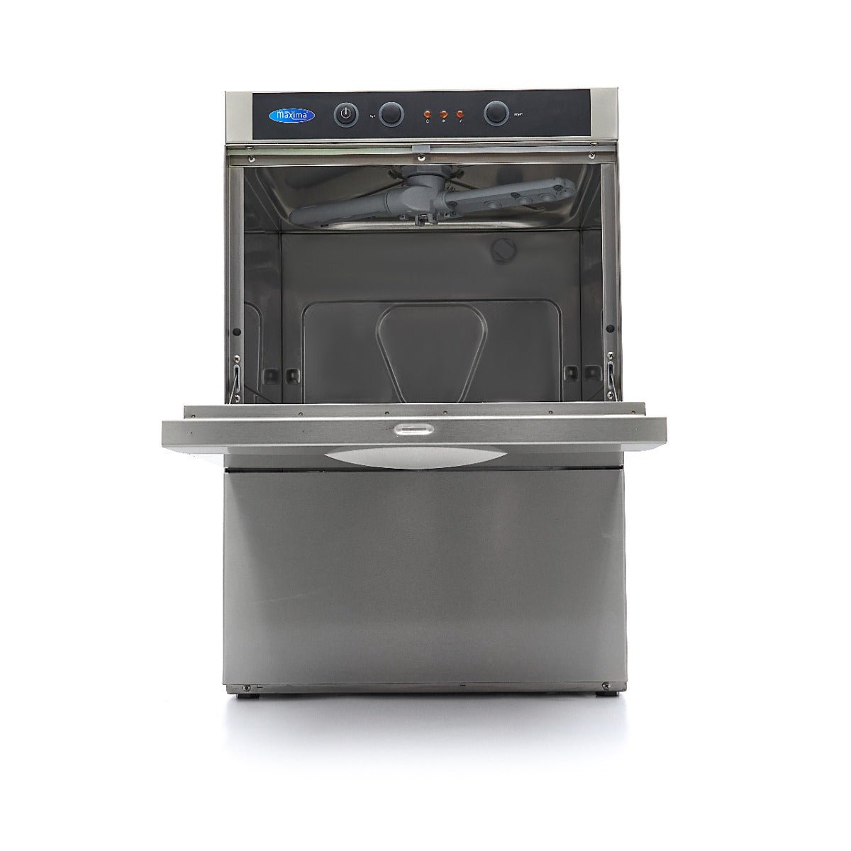 Maxima Undercounter Dishwasher 40 x 40cm - with Rinse Aid Pump - 230V - RVSVoordeel