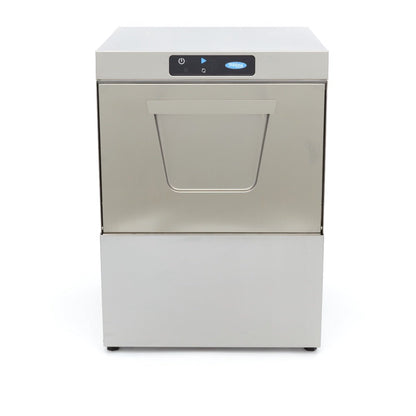 Maxima Undercounter Dishwasher 50 x 50cm - with Drain, Rinse Aid and Soap Pump - Digital Display - 230V - RVSVoordeel