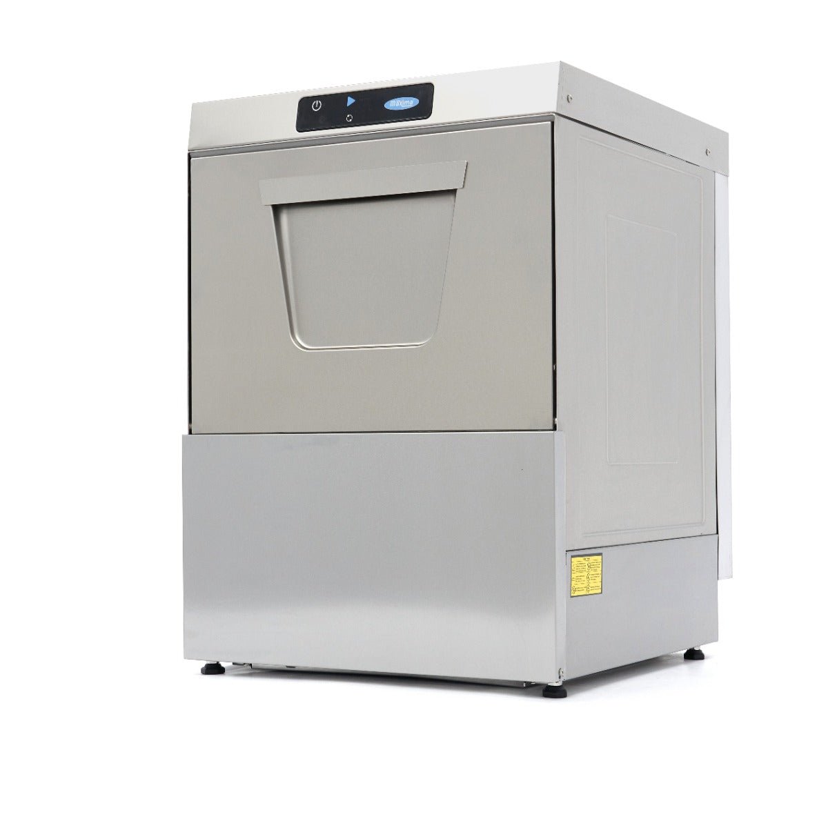 Maxima Undercounter Dishwasher 50 x 50cm - with Drain, Rinse Aid and Soap Pump - Digital Display - 230V - RVSVoordeel