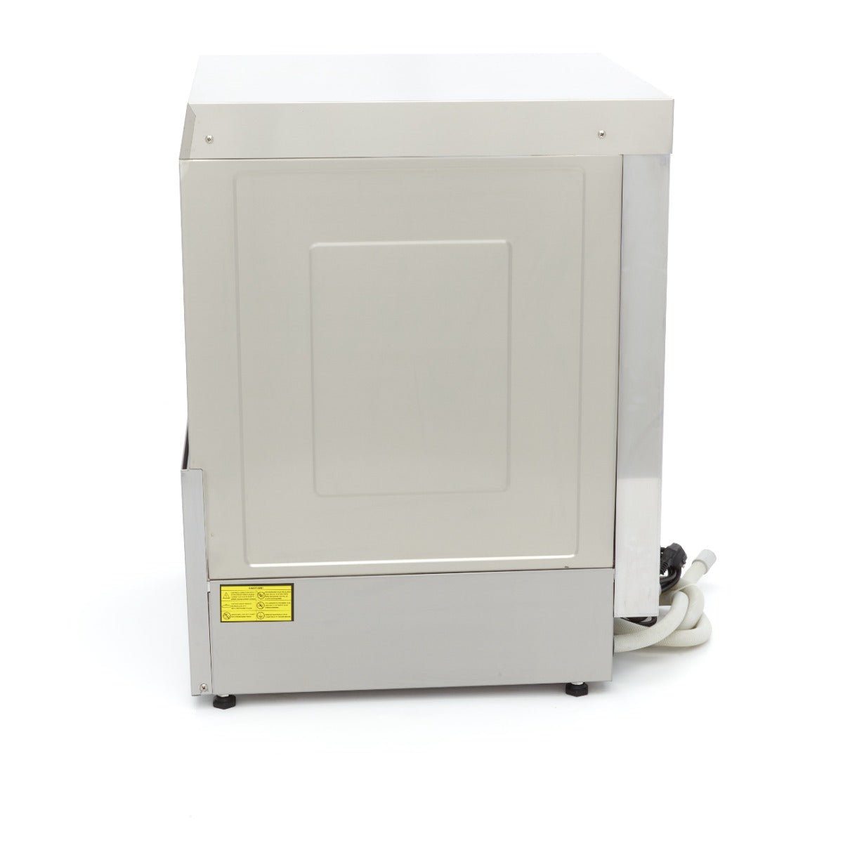 Maxima Undercounter Dishwasher 50 x 50cm - with Drain, Rinse Aid and Soap Pump - Digital Display - 230V - RVSVoordeel