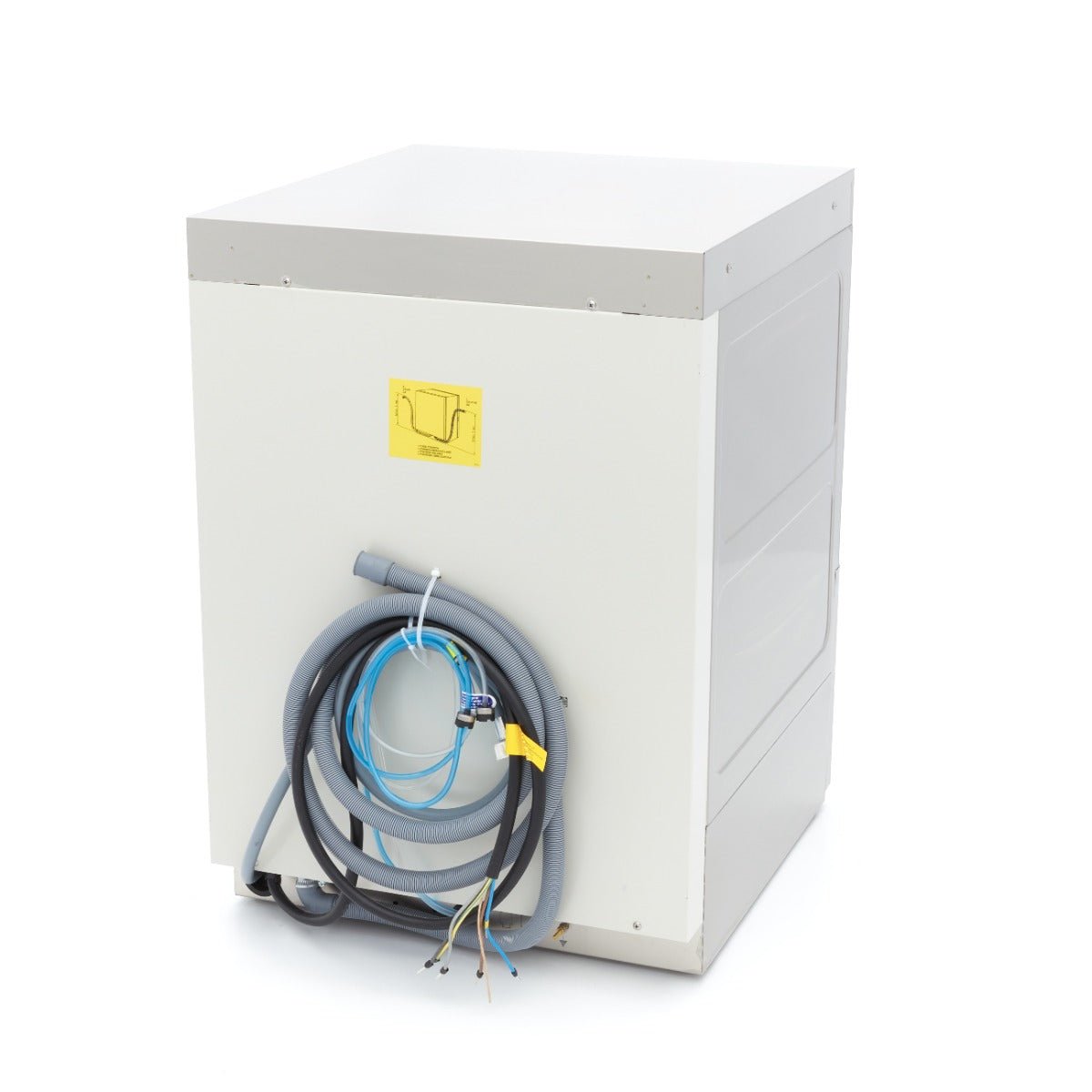 Maxima Undercounter Dishwasher 50 x 50cm - with Drain, Rinse Aid and Soap Pumps - 400V - RVSVoordeel