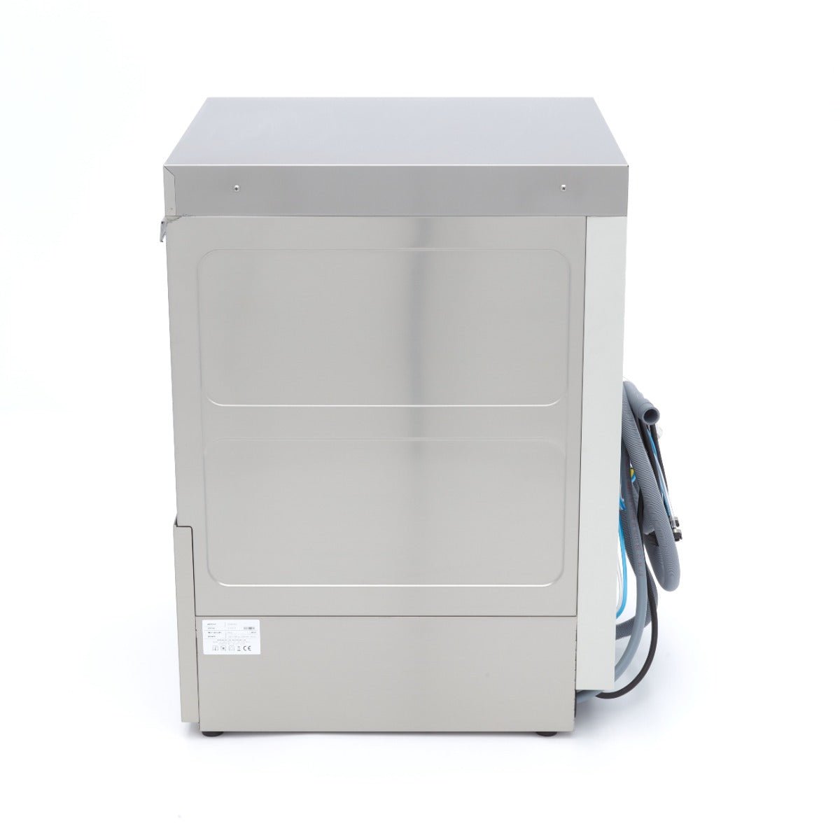 Maxima Undercounter Dishwasher 50 x 50cm - with Drain, Rinse Aid and Soap Pumps - 400V - RVSVoordeel