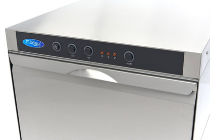 Maxima Undercounter Dishwasher 50 x 50cm - with Rinse Aid Pump - 230V - RVSVoordeel