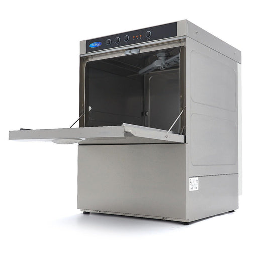 Maxima Undercounter Dishwasher 50 x 50cm - with Rinse Aid Pump - 230V - RVSVoordeel