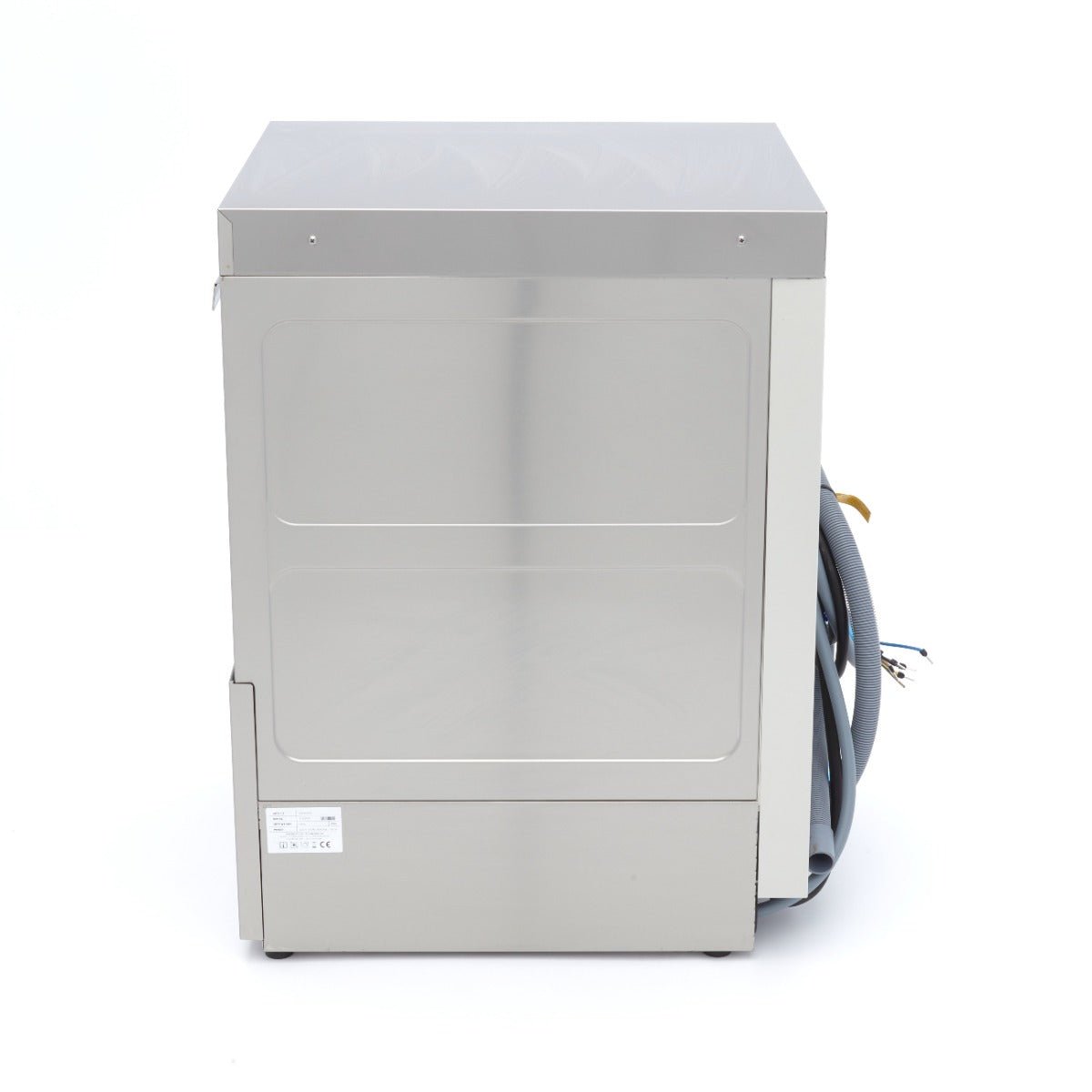 Maxima Undercounter Dishwasher 50 x 50cm - with Rinse Aid Pump - 400V - RVSVoordeel