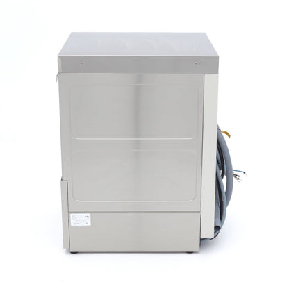 Maxima Undercounter Dishwasher 50 x 50cm - with Rinse Aid Pump - 400V - RVSVoordeel