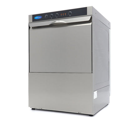 Maxima Undercounter Dishwasher 50 x 50cm - with Rinse Aid Pump - 400V - RVSVoordeel