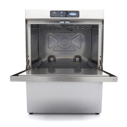 Maxima Undercounter Dishwasher 50 x 50cm - with Rinse Aid Pump - Digital Display - 230V - RVSVoordeel