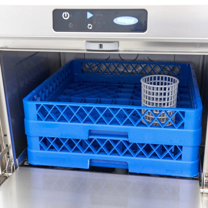 Maxima Undercounter Dishwasher 50 x 50cm - with Rinse Aid Pump - Digital Display - 230V - RVSVoordeel