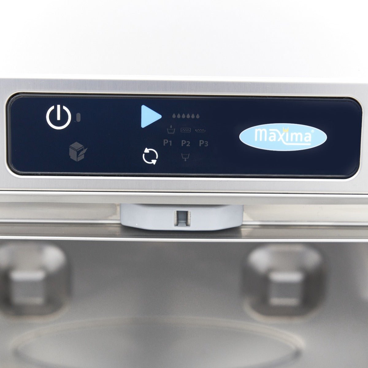Maxima Undercounter Dishwasher 50 x 50cm - with Rinse Aid Pump - Digital Display - 230V - RVSVoordeel
