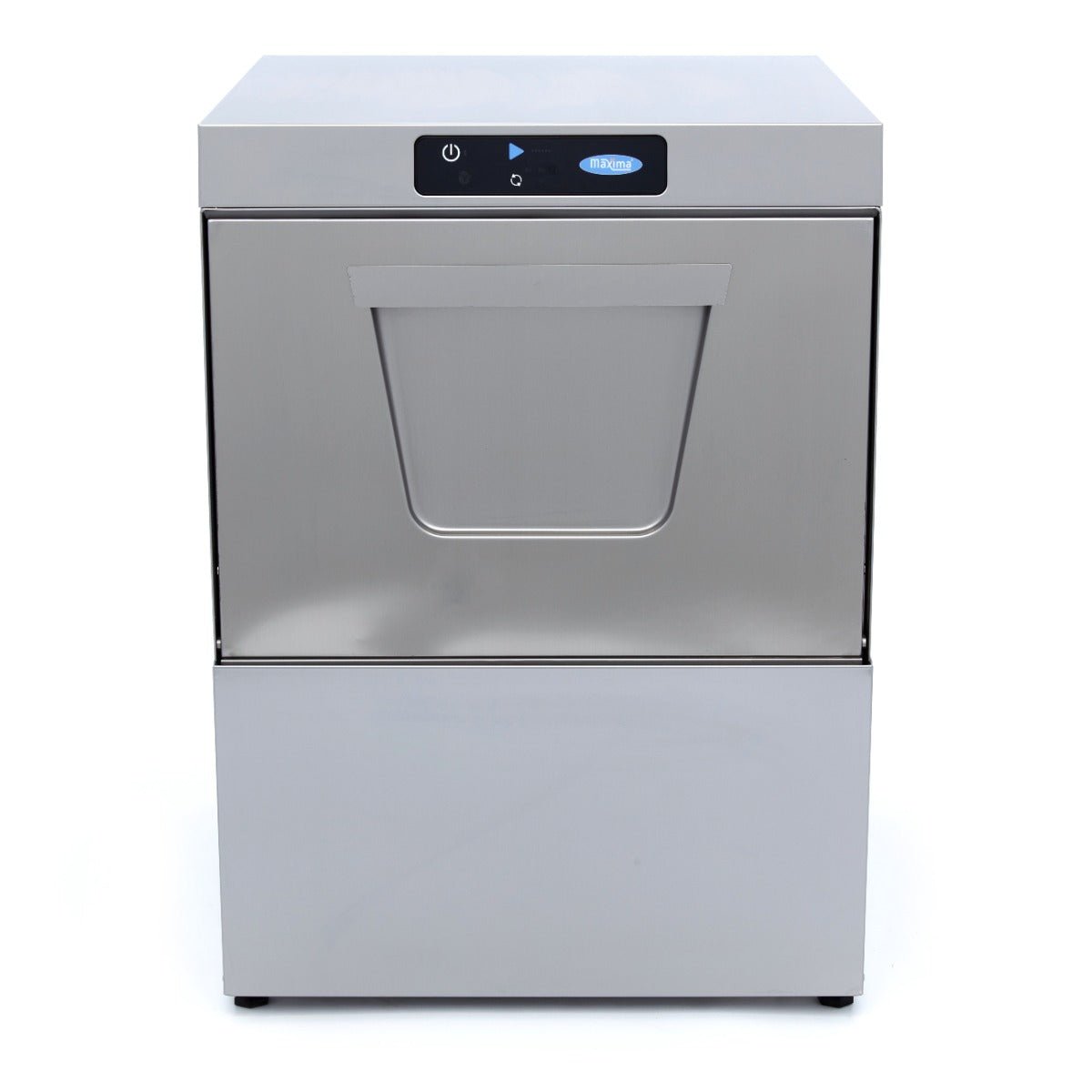 Maxima Undercounter Dishwasher 50 x 50cm - with Rinse Aid Pump - Digital Display - 400V - RVSVoordeel