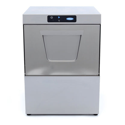 Maxima Undercounter Dishwasher 50 x 50cm - with Rinse Aid Pump - Digital Display - 400V - RVSVoordeel