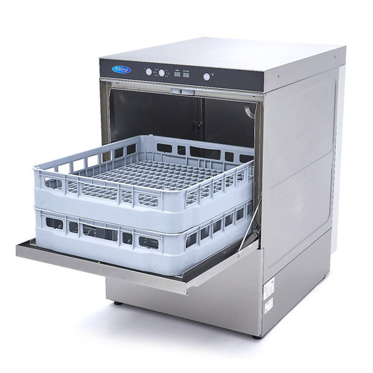 Maxima Undercounter Dishwasher 50 x 60cm - 400V - RVSVoordeel