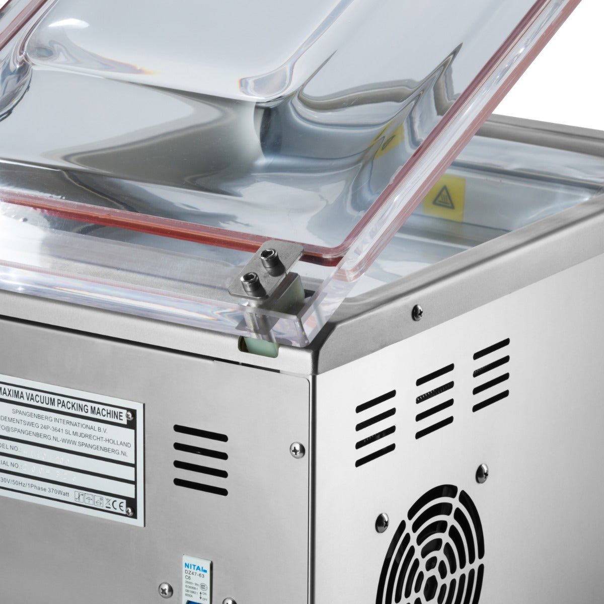 Maxima Vacuum Pack Machine 26cm Seal - W28 x D38,5 x H9cm Chamber - RVSVoordeel