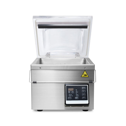 Maxima Vacuum Pack Machine 29cm Seal - W35 x D30 x H11cm Chamber - No Oil - RVSVoordeel