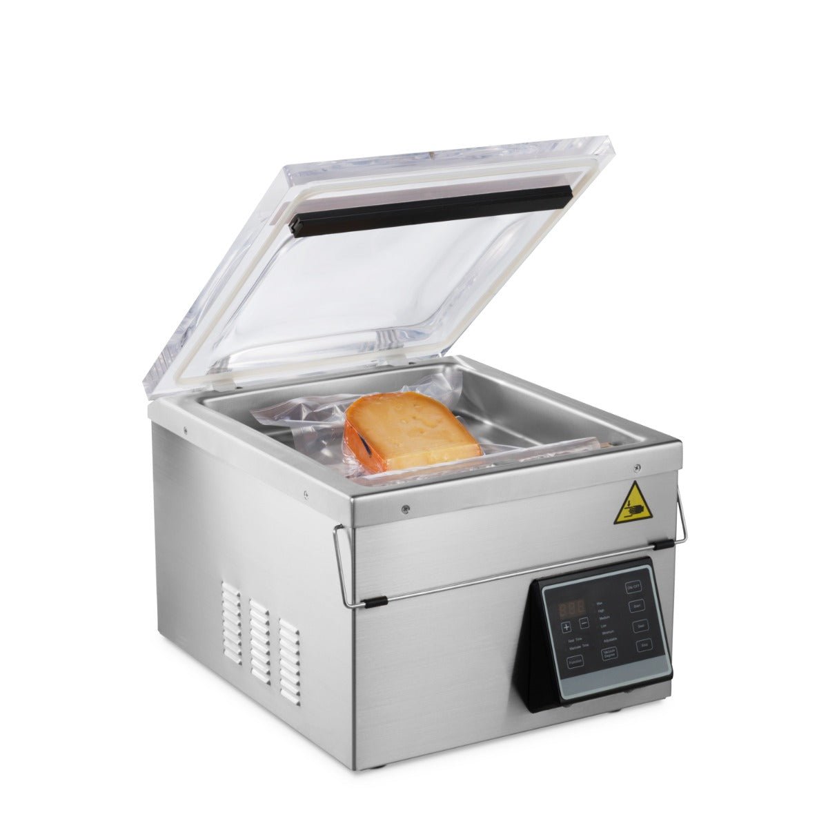 Maxima Vacuum Pack Machine 29cm Seal - W35 x D30 x H11cm Chamber - No Oil - RVSVoordeel