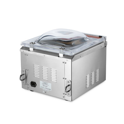 Maxima Vacuum Pack Machine 29cm Seal - W35 x D30 x H11cm Chamber - No Oil - RVSVoordeel