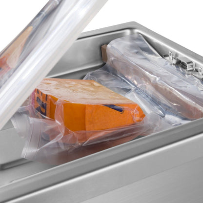 Maxima Vacuum Pack Machine 29cm Seal - W35 x D30 x H11cm Chamber - No Oil - RVSVoordeel