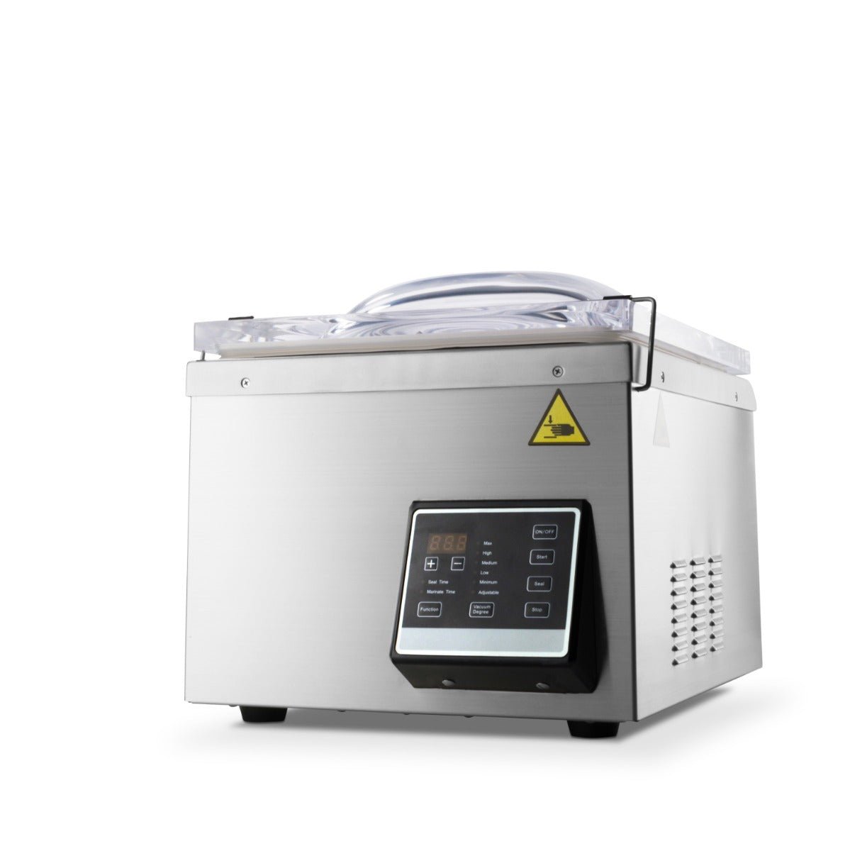 Maxima Vacuum Pack Machine 29cm Seal - W35 x D30 x H11cm Chamber - No Oil - RVSVoordeel
