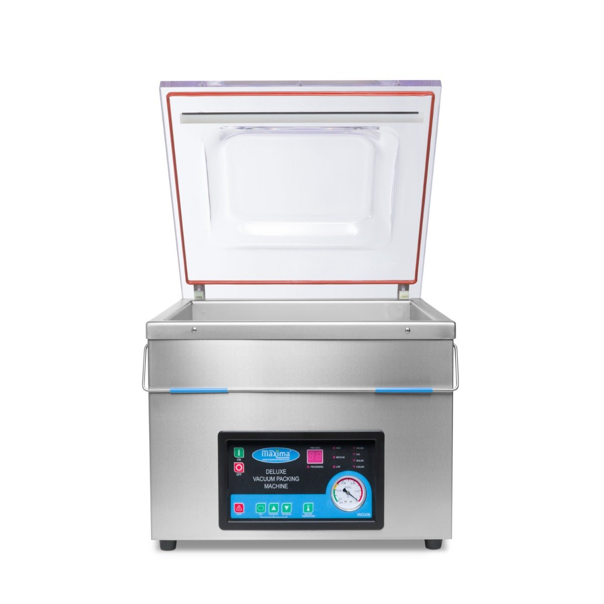 Maxima Vacuum Pack Machine 44cm Seal - W46 x D46 x H22cm Chamber - RVSVoordeel