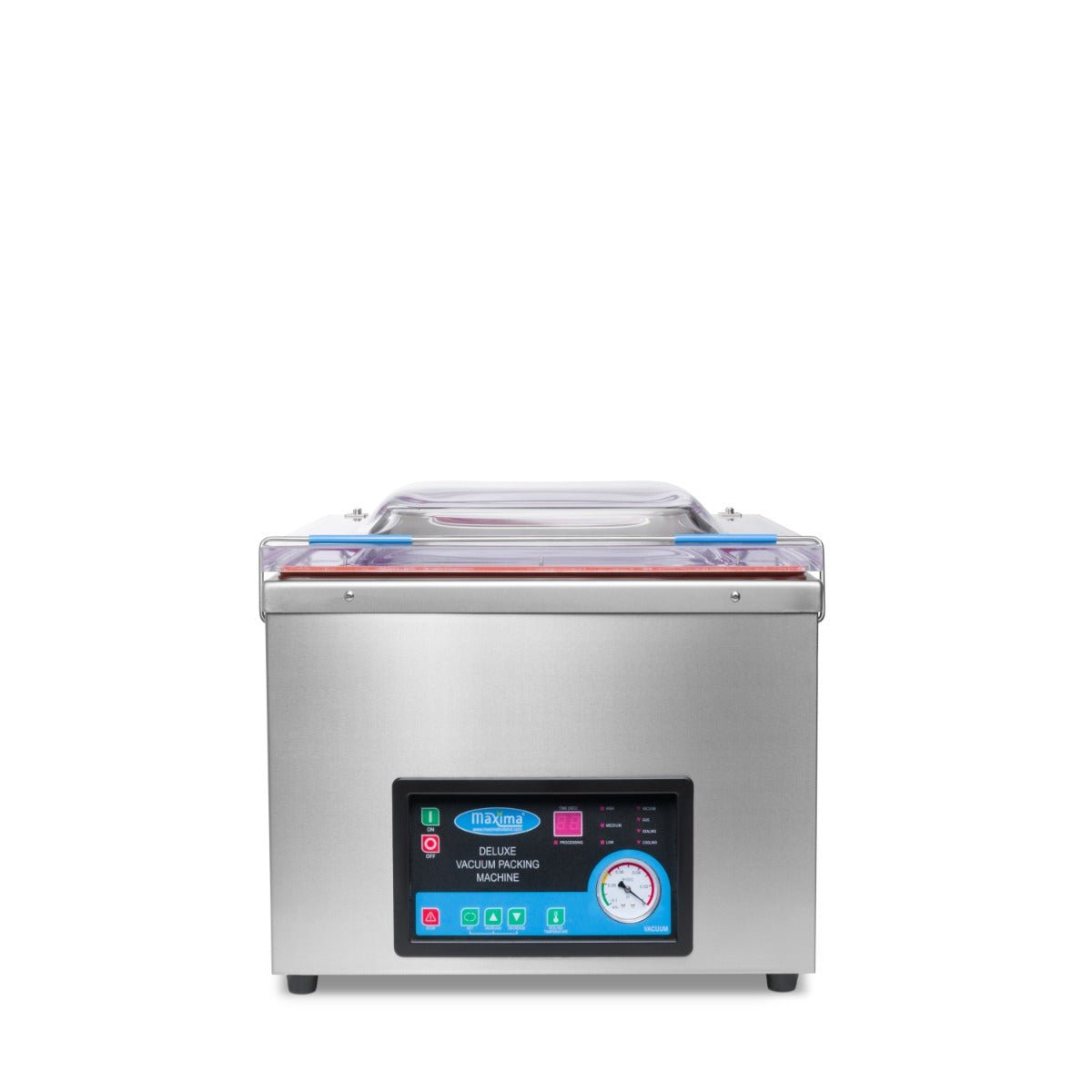 Maxima Vacuum Pack Machine 44cm Seal - W46 x D46 x H22cm Chamber - RVSVoordeel