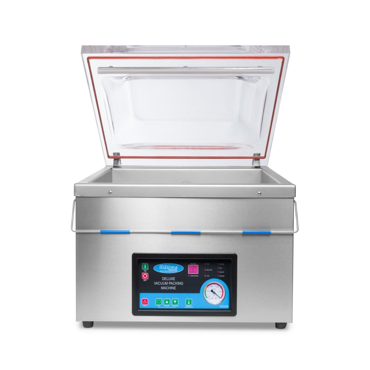 Maxima Vacuum Pack Machine 50cm Seal - W52 x D54 x H20cm Chamber - RVSVoordeel
