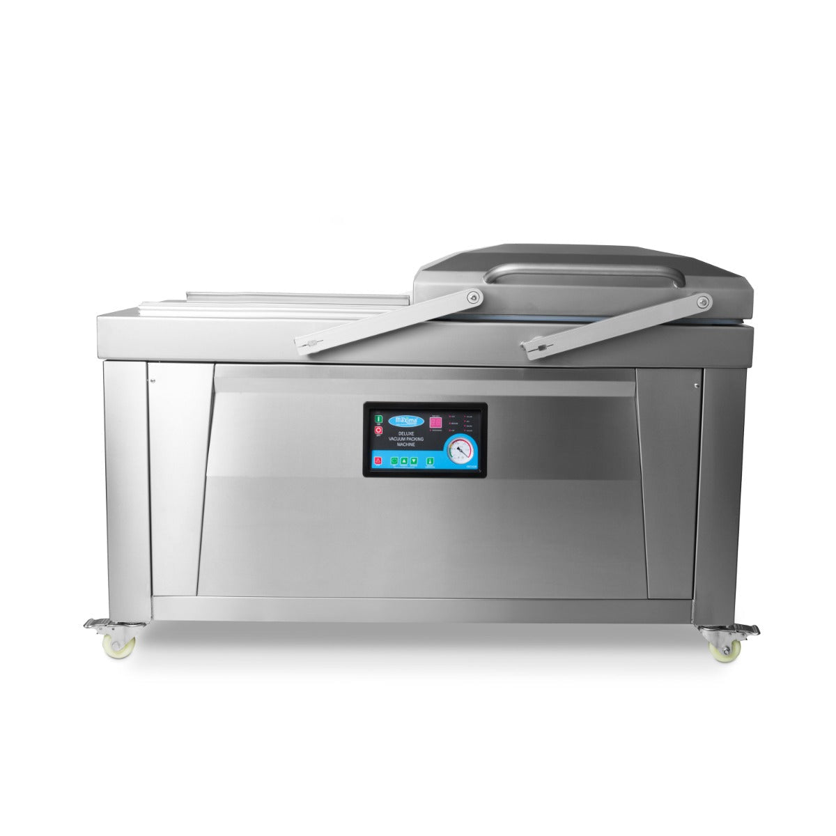 Maxima Vacuum Pack Machine 60cm Double-sided Seal - 2* W76 x D60 x H16cm Double Chamber - RVSVoordeel