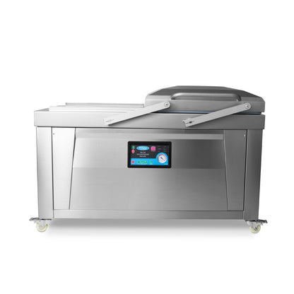 Maxima Vacuum Pack Machine 60cm Double-sided Seal - 2* W76 x D60 x H16cm Double Chamber - RVSVoordeel