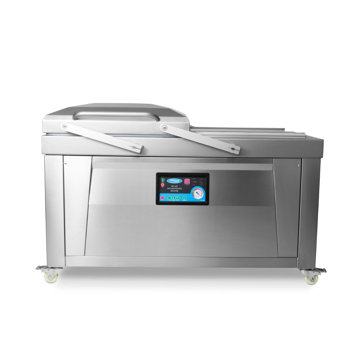 Maxima Vacuum Pack Machine 60cm Double-sided Seal - 2* W76 x D60 x H16cm Double Chamber - RVSVoordeel