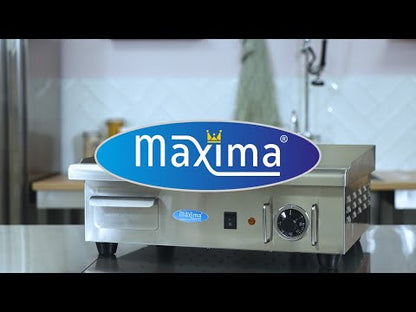 Maxima Griddle 55cm - Smooth surface - with Drip Tray