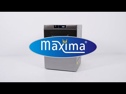 Maxima Glass Washer 35 x 35cm - with Rinse Aid Pump - Digital Display - 230V