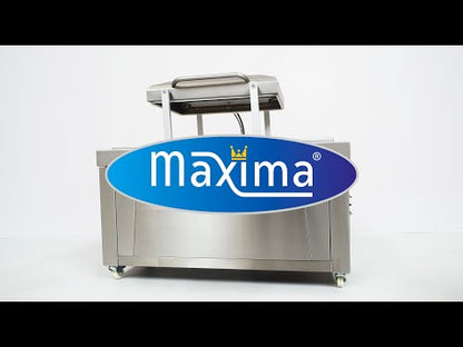 Maxima Vacumeermachine 60 cm Dubbele Seal - B76 x D60 x H16 cm Dubbele Kamer