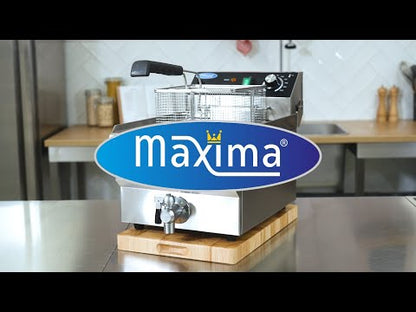 Maxima Frituurpan - 13 L - 1 Mand - met Tapkraan
