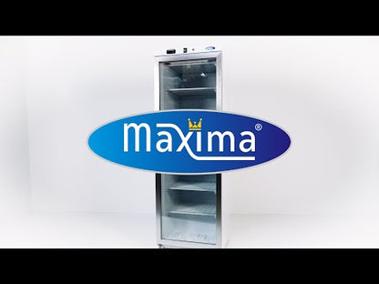 Maxima Vrieskast 400 L - 6 Vaste Roosters - Wit