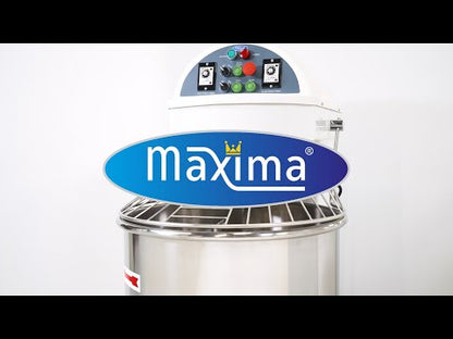 Maxima Dough Mixer 130L - Up to 80kg Dough - 2 Speeds - 400V