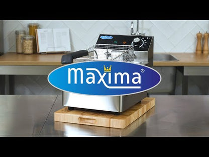 Maxima Frituurpan - 2x 11 L - 2 Manden - tot 2,8 Kg Frites