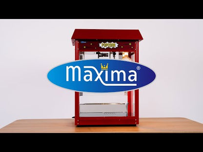 Maxima Popcorn Machine +-3kg Popcorn per hour