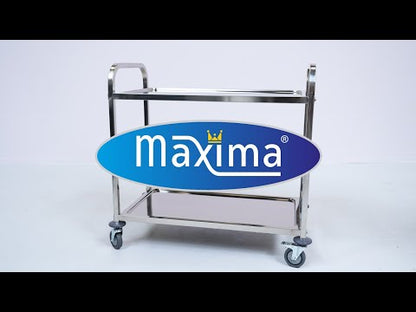 Maxima RVS Serveerwagen - 3 Planken