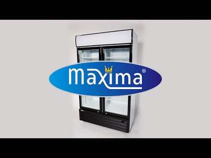 Maxima Display Koelkast 800 L - 8 Verstelbare Roosters - Wit
