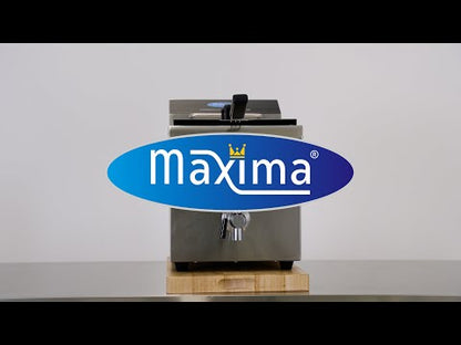 Maxima Frituurpan - 2x 8 L - 2 Manden - met Tapkraan - Inductie