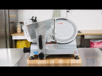 Maxima Meat Slicer Ø22cm Blade - teflon or serrated knife optional