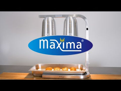 Maxima Heating Lamp with 2 Lamps - incl 2 Lamps and 1 x 1/1 GN container
