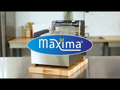 Maxima Frituurpan - 2x 6 L - 2 Manden - tot 2,4 Kg Frites