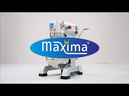 Maxima Planetary Mixer 10L - Up to 5kg Dough - 3 Speeds